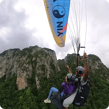 Paragliding Flight
